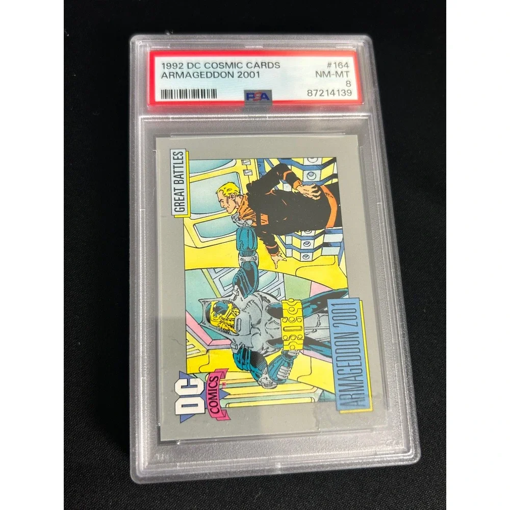 1992 DC Cosmic Cards Armageddon 2001 #164 PSA 8‎ NM-MT Great Battles
